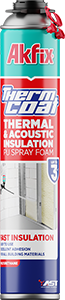THERMCOAT THERMISCHE & AKKUSTISCHE ISOLIERUNG PU SPRÜHSCHAUM (PISTOLENAUFSATZ)